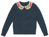 Thumbnail for your product : Cath Kidston Embroidered Collar Jumper