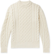 Thumbnail for your product : Mr P. Cable-Knit Alpaca-Blend Sweater
