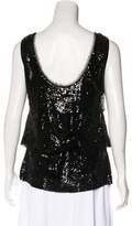 Thumbnail for your product : Philosophy di Alberta Ferretti Sequin Sleeveless Top
