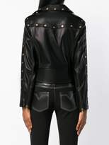 Thumbnail for your product : Versace cropped zipped jacket
