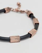 Thumbnail for your product : ASOS Bracelet With Contrast Copper Finish