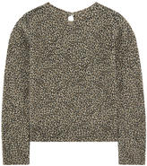 Thumbnail for your product : Bonpoint Leopard cashmere sweater