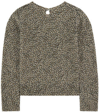 Bonpoint Leopard cashmere sweater