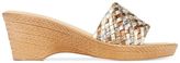 Thumbnail for your product : Easy Street Shoes Tuscany by Perugia Platform Wedge Slide Sandals