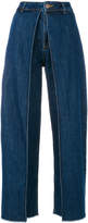 Thumbnail for your product : Aalto high waisted flared jeans