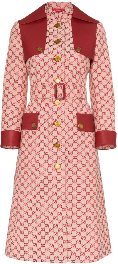 gucci red coat