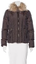 Thumbnail for your product : MICHAEL Michael Kors Fur-Trimmed Down Coat