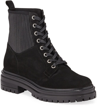 all black combat boots