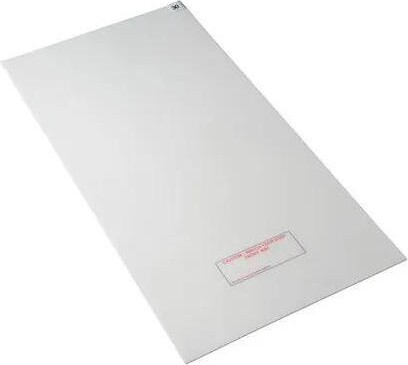 Condor 6GRC6 Disposable Tacky Mat, Polyethylene, 1.5 mil Thick, 36 in W x 36 in