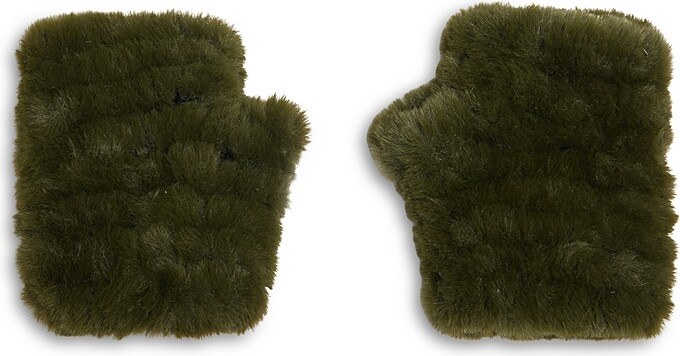 Jocelyn Mandy Faux Fur Fingerless Mittens