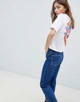 Thumbnail for your product : ASOS Petite Design Petite Boxy T-Shirt With Mi Amore Back Print