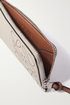 Thumbnail for your product : Loewe Debossed Leather Cardholder - Neutrals