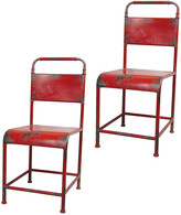 Thumbnail for your product : Pangea Samson Set Of Two Dining Chairs
