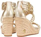 Thumbnail for your product : Bailey Metallic Ankle Strap Wedge Espadrille