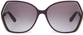 Thumbnail for your product : Marc Jacobs Overlap frames rectangle sunglasses