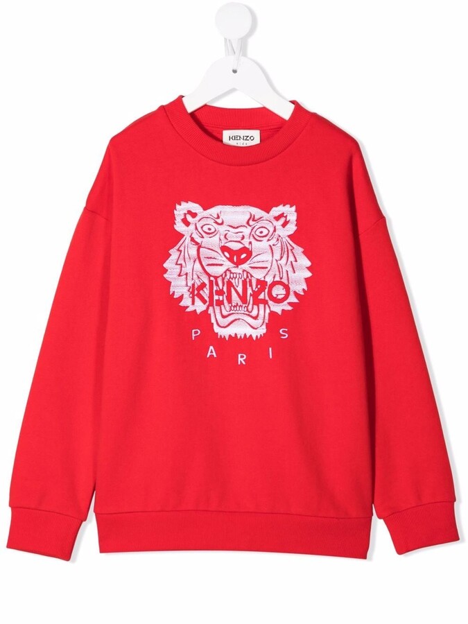 kenzo red jumper