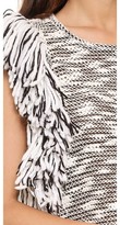 Thumbnail for your product : SAM. ONE by & Lavi Abbey Fringe Sweater