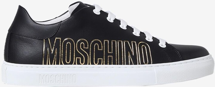 Moschino Logo Low-Top Sneakers