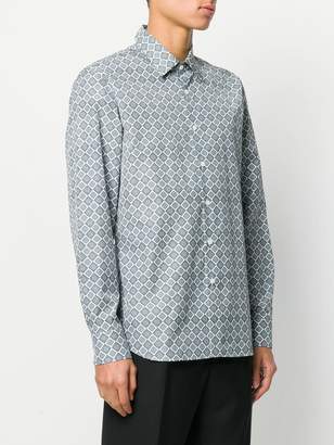 Prada geometric print shirt