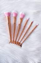Thumbnail for your product : Beginning Boutique Mermaid's Loot 6 Piece Makeup Brush Set Rose Gold