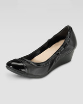 Thumbnail for your product : Cole Haan Milly Mid Wedge Ballerina, Black