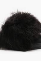 Thumbnail for your product : boohoo Womens Matilda Faux Fur Sliders