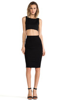 Thumbnail for your product : BCBGMAXAZRIA BCBGeneration Ponte Crop Top