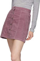 Thumbnail for your product : Rag & Bone Pink Corduroy Rosie Miniskirt
