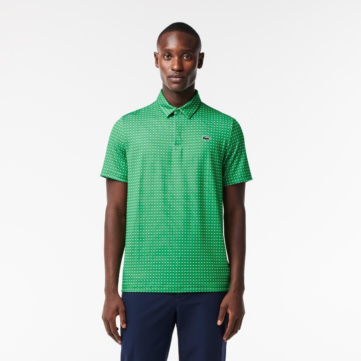 Lacoste Men's Golf Printed Recycled Polyester Polo - ShopStyle