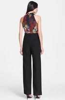 Thumbnail for your product : Trina Turk 'Atwood 2' Print Georgette Wide-Leg Jumpsuit