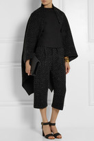 Thumbnail for your product : Valentino Cropped zigzag wool-blend wide-leg pants