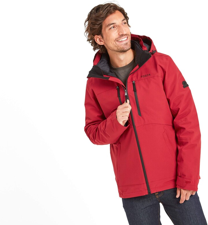 red mens jacket uk