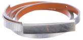 Thumbnail for your product : MAISON BOINET Metallic Leather Belt