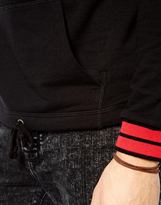 Thumbnail for your product : ASOS Hoodie With Fixed Hem And Contrast Cuffs