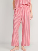 Thumbnail for your product : Old Navy High-Waisted Striped Pajama Pants for Women