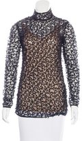 Thumbnail for your product : By Malene Birger Embroidered Long Sleeve Top w/ Tags