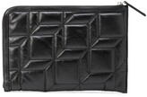 Thumbnail for your product : Pierre Hardy Bump quilted clutch bag