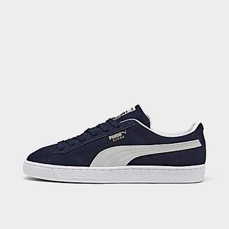 Puma Suede Men's Blue Shoes | ShopStyle