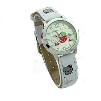 Hello Kitty and Friend Strawberry White Watch, HKW:25