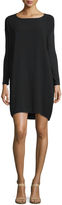 Thumbnail for your product : Eileen Fisher Long-Sleeve Silk Dress, Petite