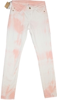 Thumbnail for your product : Acquaverde White Cotton/elasthane Jeans