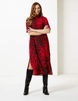 Thumbnail for your product : Marks and Spencer Animal Print Shift Midi Dress