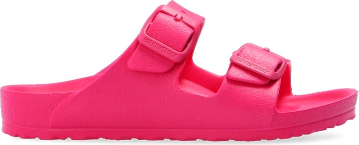 Birkenstock Kids 'Arizona Eva' Slides Unisex - Pink - ShopStyle Girls' Shoes