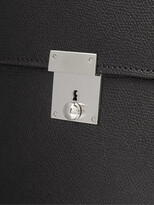 Thumbnail for your product : Valextra Pebble-Grain Leather Briefcase - Men - Black