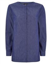 Thumbnail for your product : Jaeger Cotton Long Sleeved Tunic