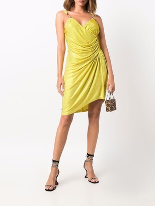 Philipp Plein Gem-Embellished Mini Dress