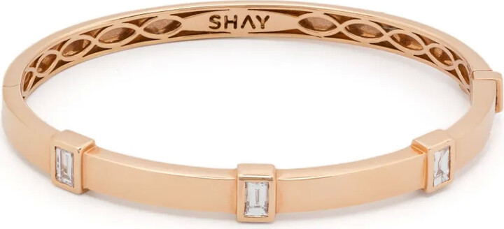 Shay 18K rose gold diamond bracelet