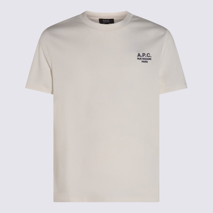 A.P.C. White Cotton T-shirt