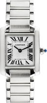 Thumbnail for your product : Cartier Tank Francaise Stainless Steel Watch, 25mm