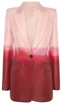 Thumbnail for your product : Alexander McQueen Dip-Dyed Tailored Jacket